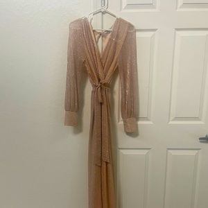 Baltic Born Champagne Abigail Sparkle Gown